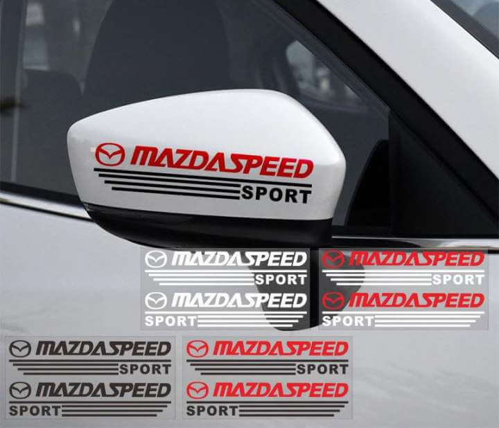 Tem dán Mazda Speed