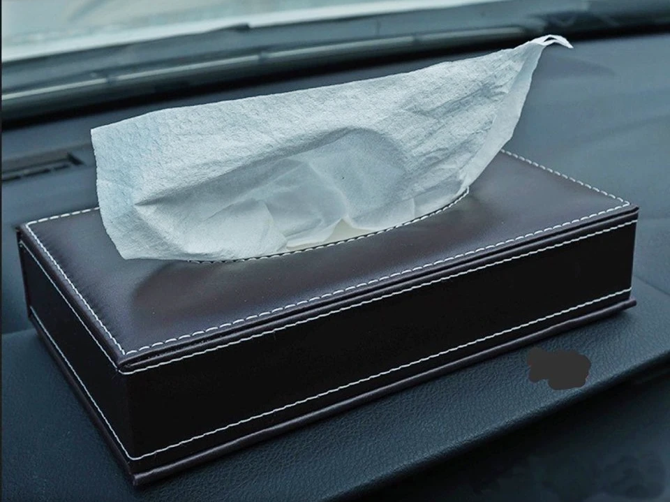 Khử mùi ô tô - hộp đựng khăn giấy da xe hơi