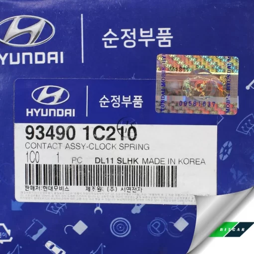 Cuộn Dây Túi Khí Vô Lăng Hyundai Getz Chính Hãng Mobis3